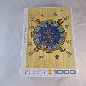 Eurographics Jigsaw Puzzle 1000 Pieces Zodiac Signs 19-1/4" × 26-5/8"